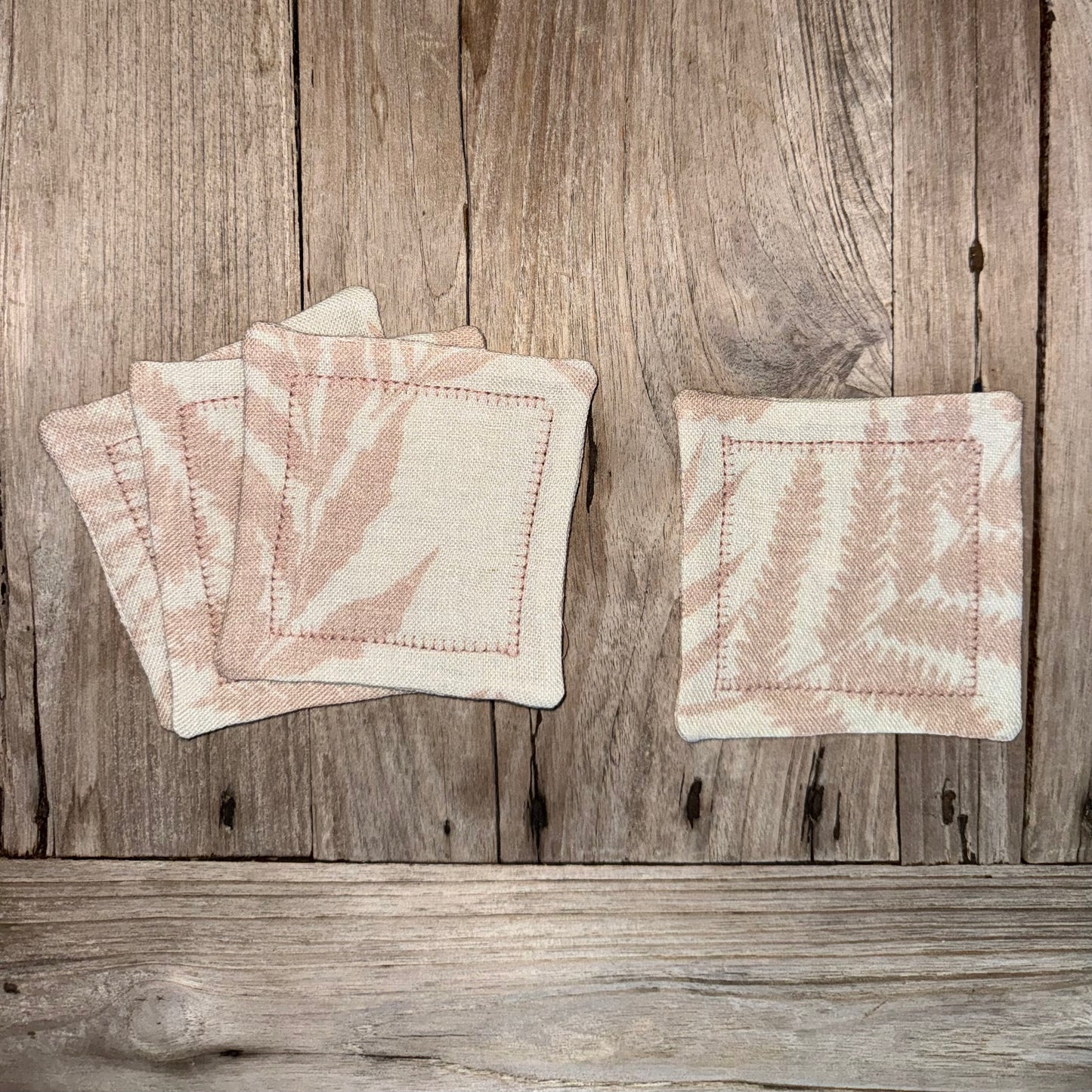 Forest Fern Coasters (set of 6)