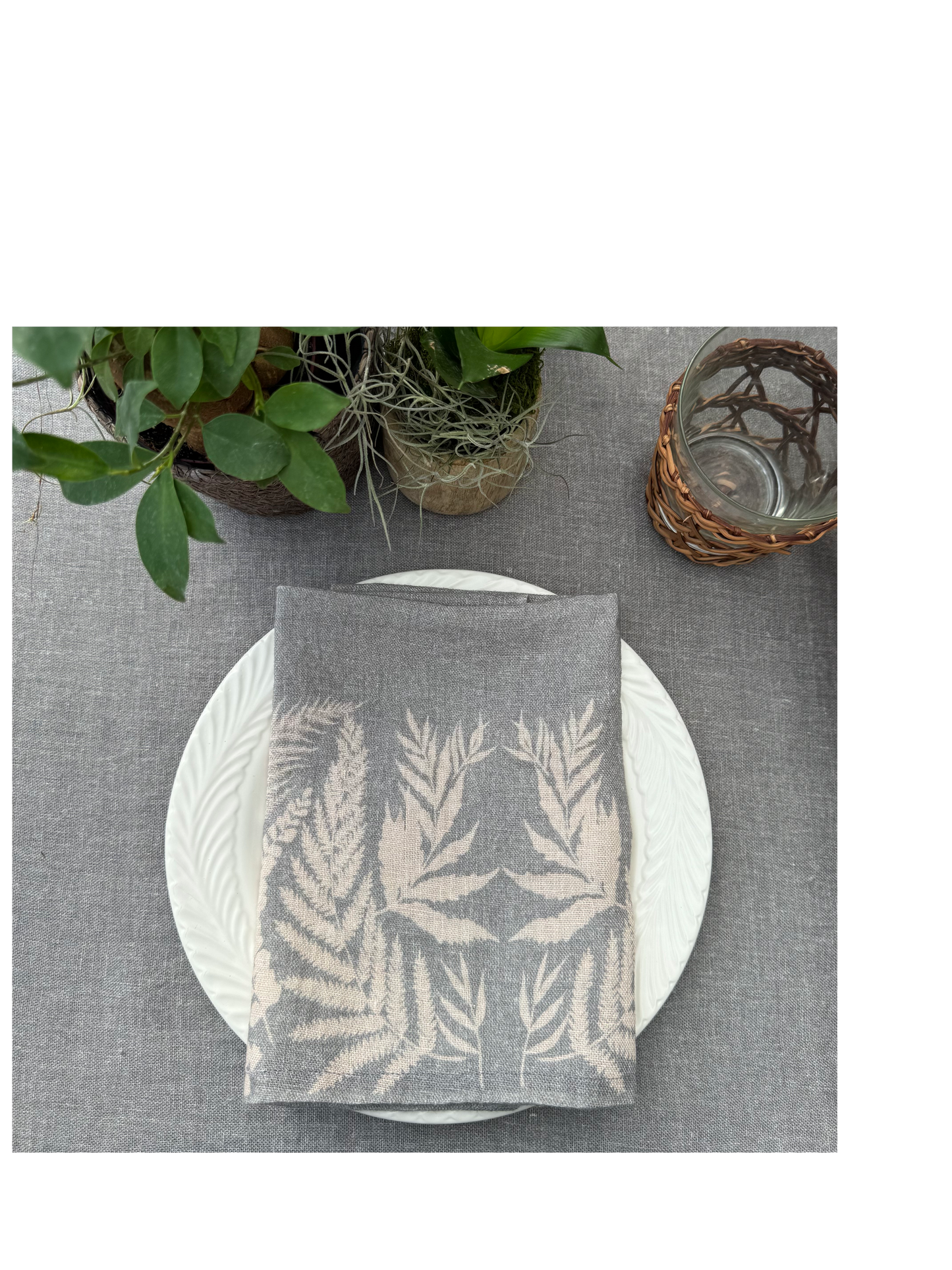 Forest Ferns Napkins (set of 4)