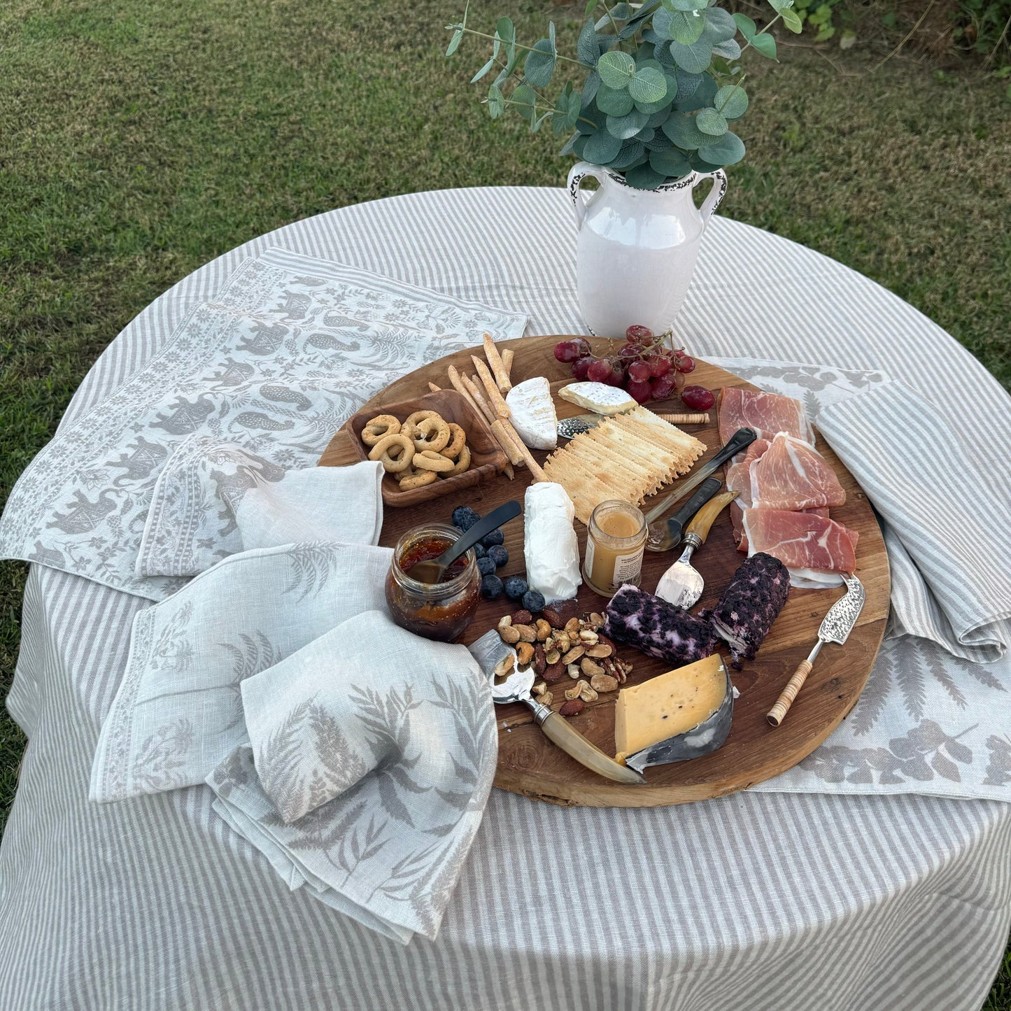 Savannah Stripes Tablecloths