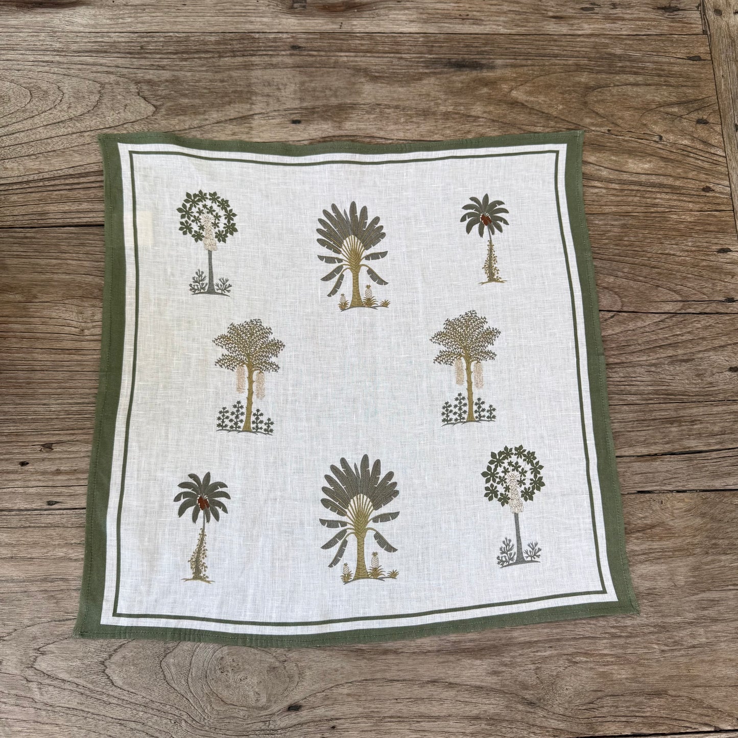 Lowcountry Palms Napkins (set of 4)
