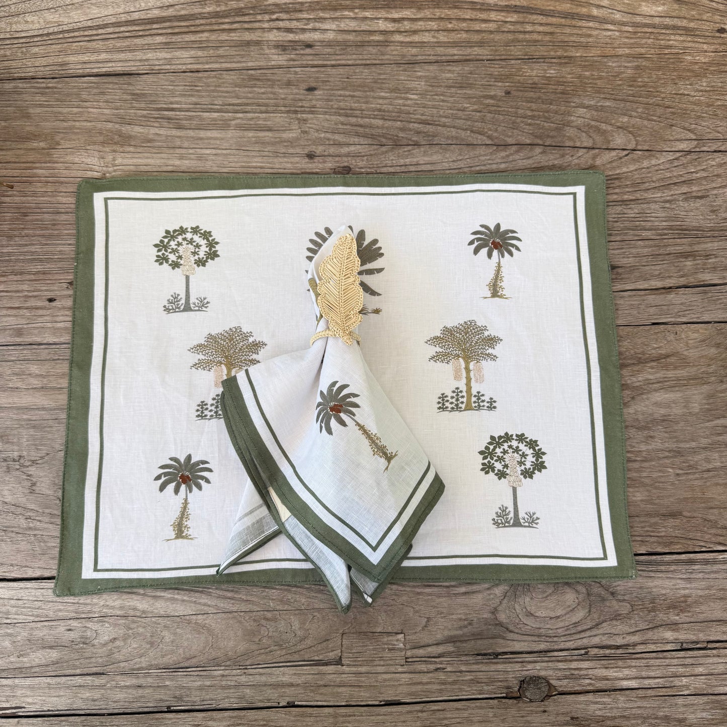 Lowcountry Palms Placemats (set of 4)