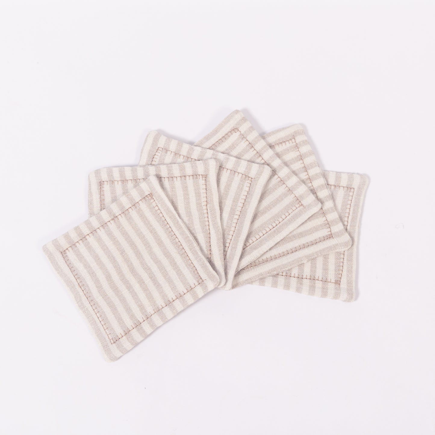 Savannah Stripes Coasters (set of 6)
