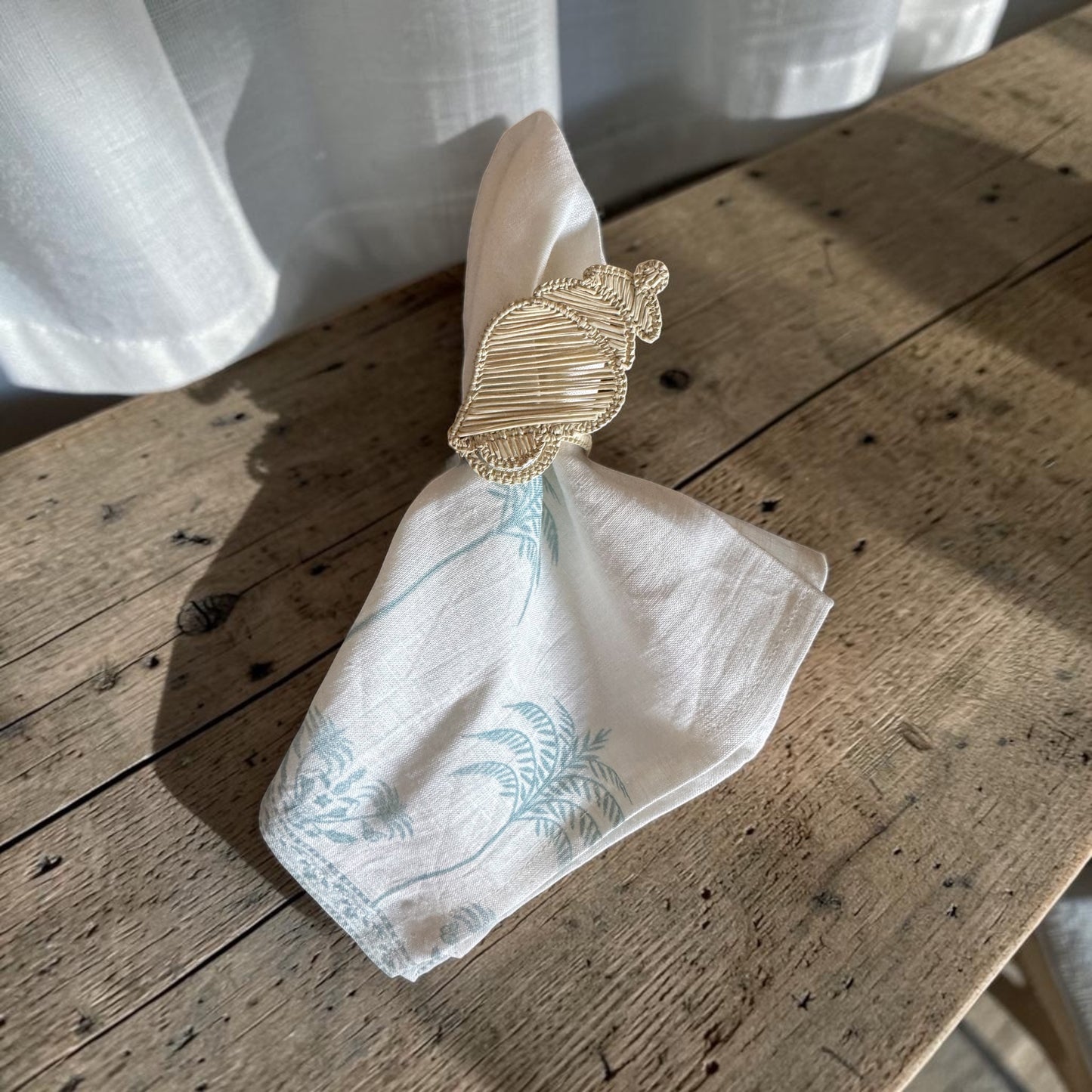 Seashell Napkin Ring Holder
