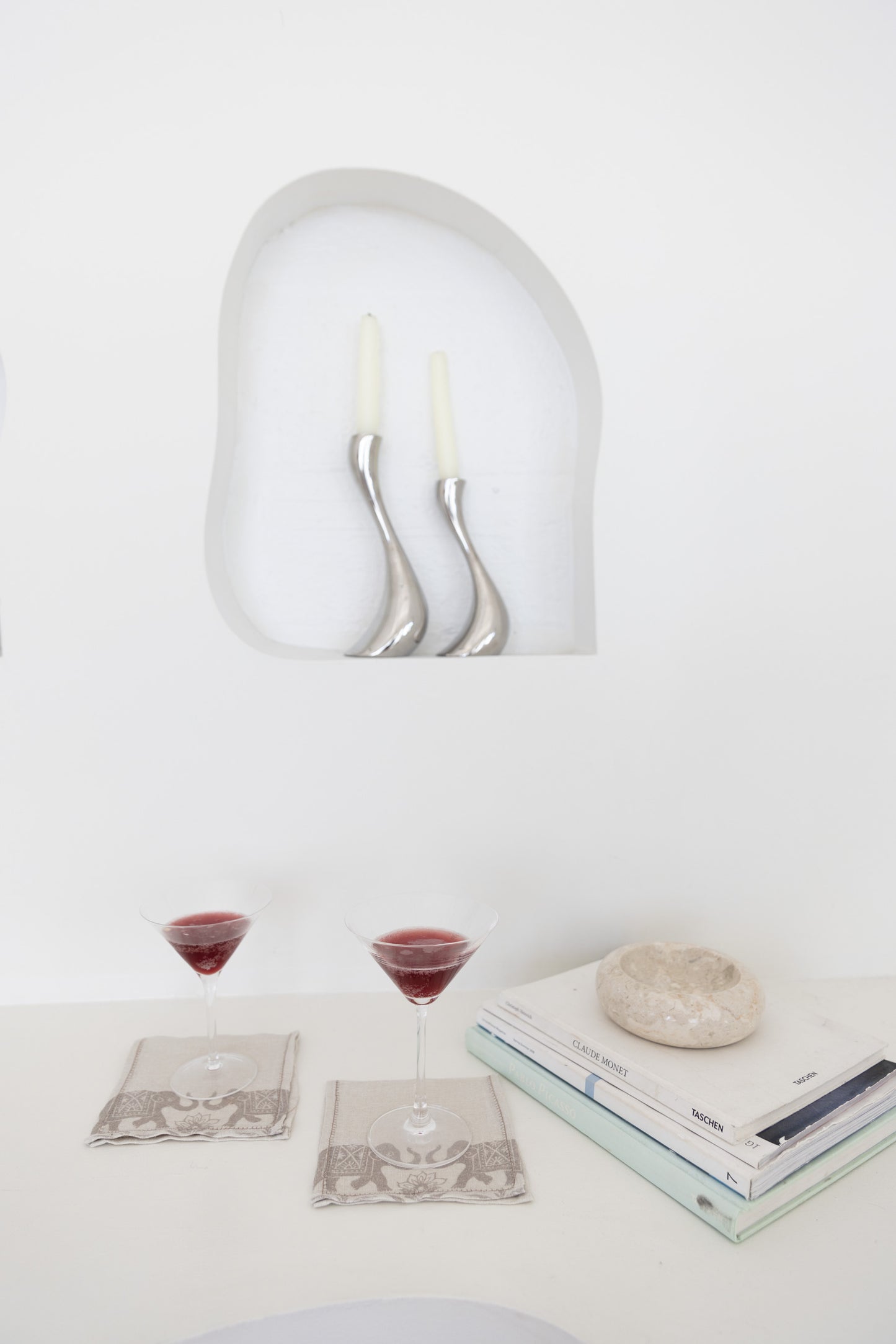 Garden Elephant Cocktail Napkins (set of 4)